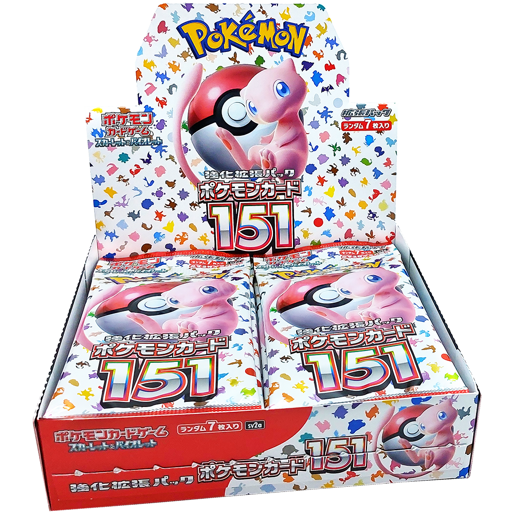 Pokémon TCG Japan - SV2A Pokémon Card 151 - Booster Box