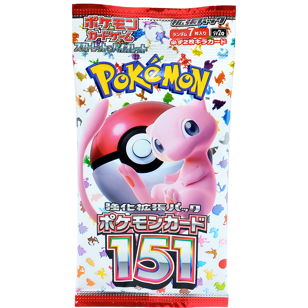 Pokémon TCG Japan - SV2A Pokémon Card 151 - Booster Pack