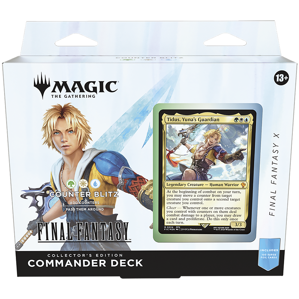 Magic The Gathering - Final Fantasy X - Collector's Edition Commander Deck (Counter Blitz)