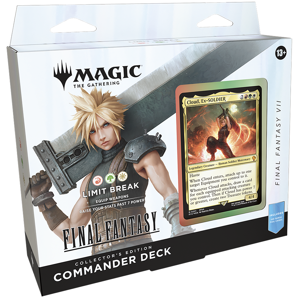 Magic The Gathering : Final Fantasy VII - Collector's Edition Commander Deck (Limit Break)