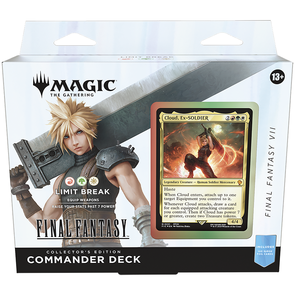 Magic The Gathering - Final Fantasy VII - Collector's Edition Commander Deck (Limit Break)