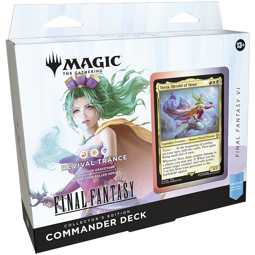 Magic The Gathering : Final Fantasy VI - Collector's Edition Commander Deck (Revival Trance)
