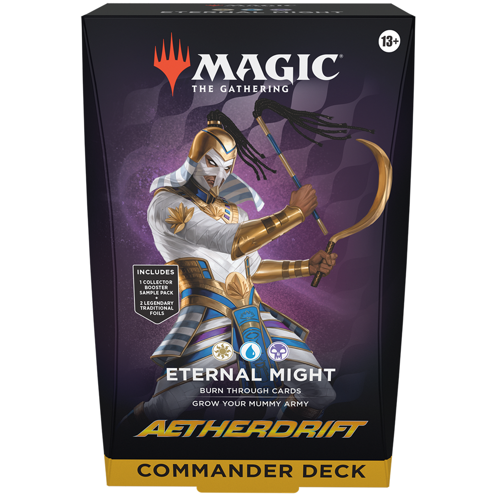 Magic The Gathering - Aetherdrift - Commander Deck (Eternal Might)
