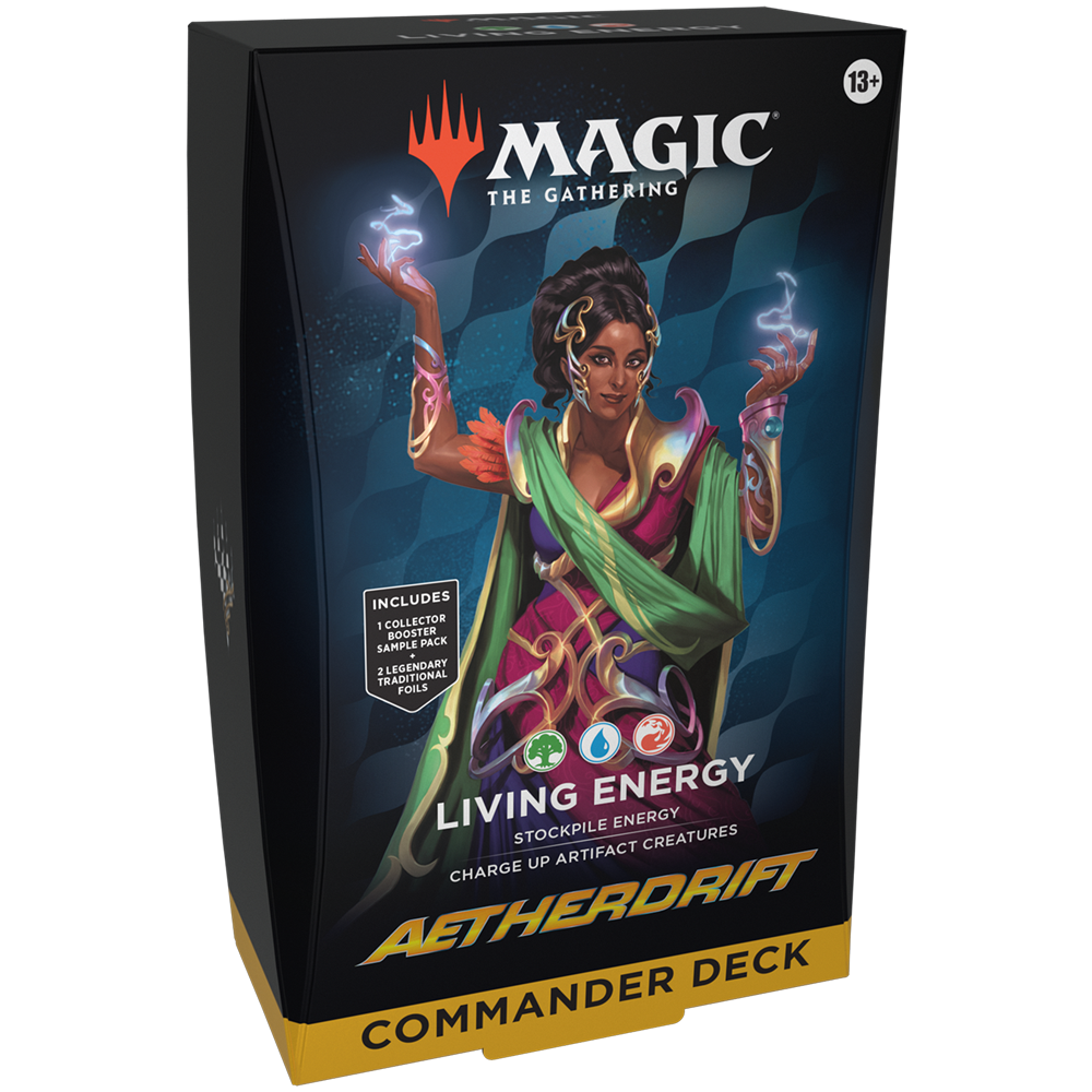 Magic The Gathering : Aetherdrift - Commander Deck (Living Energy)