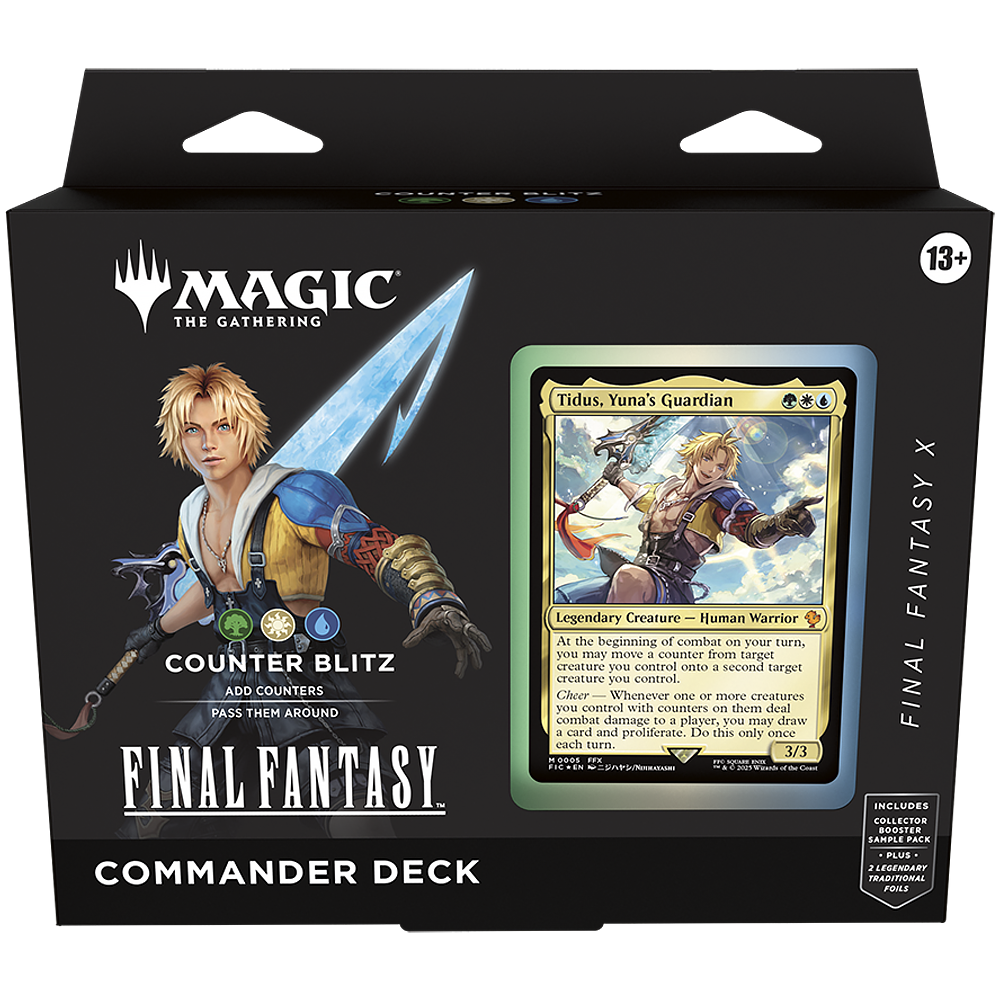 Magic The Gathering - Final Fantasy X - Commander Deck (Counter Blitz)