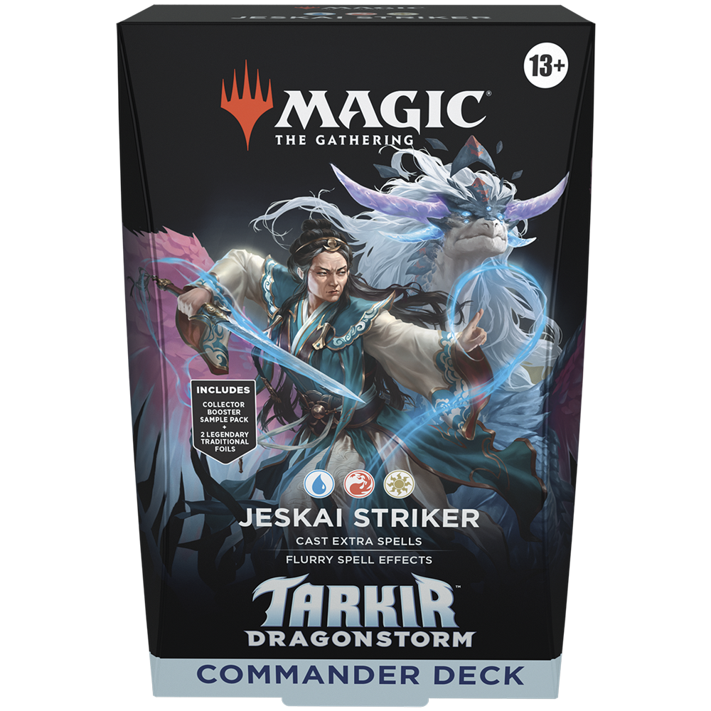 Magic The Gathering - Tarkir Dragonstorm - Commander Deck (Jeskai Striker)