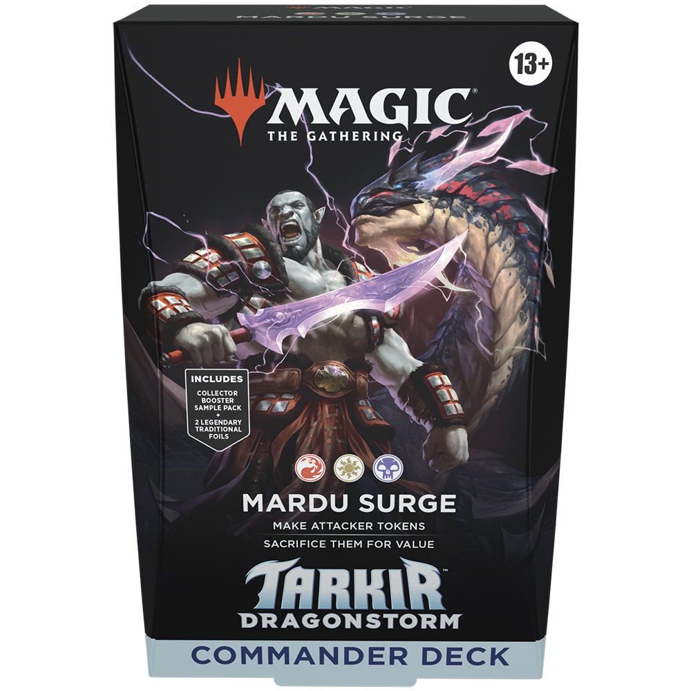 Magic The Gathering - Tarkir Dragonstorm - Commander Deck (Mardu Surge)