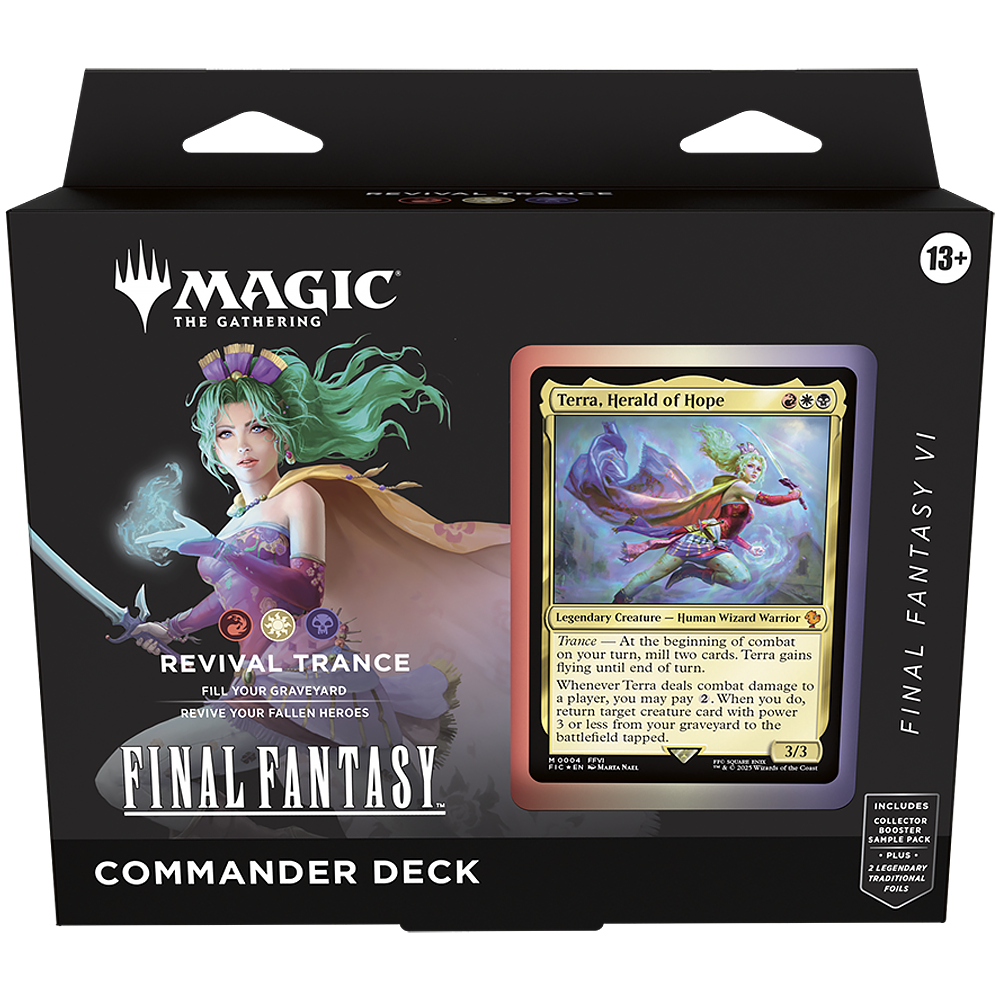 Magic The Gathering - Final Fantasy VI - Commander Deck (Revival Trance)