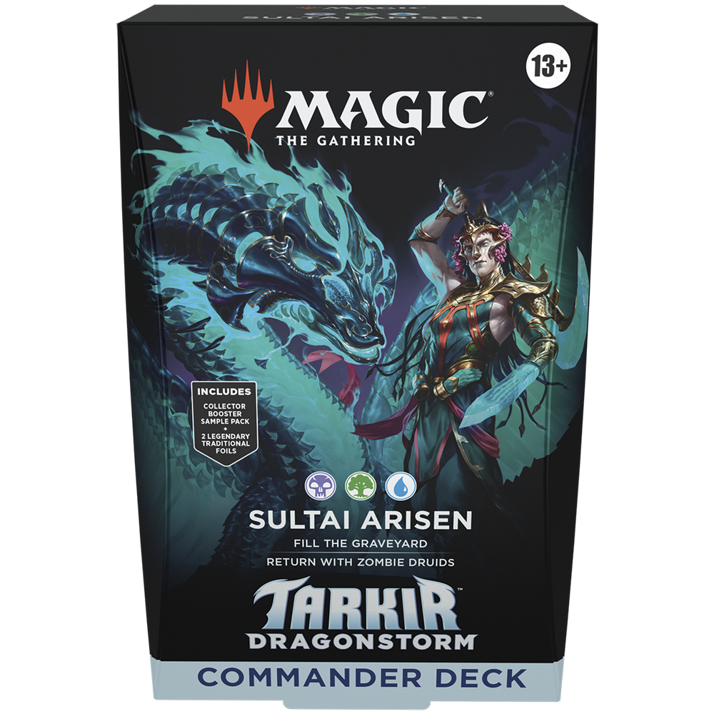 Magic The Gathering - Tarkir Dragonstorm - Commander Deck (Sultai Arisen)