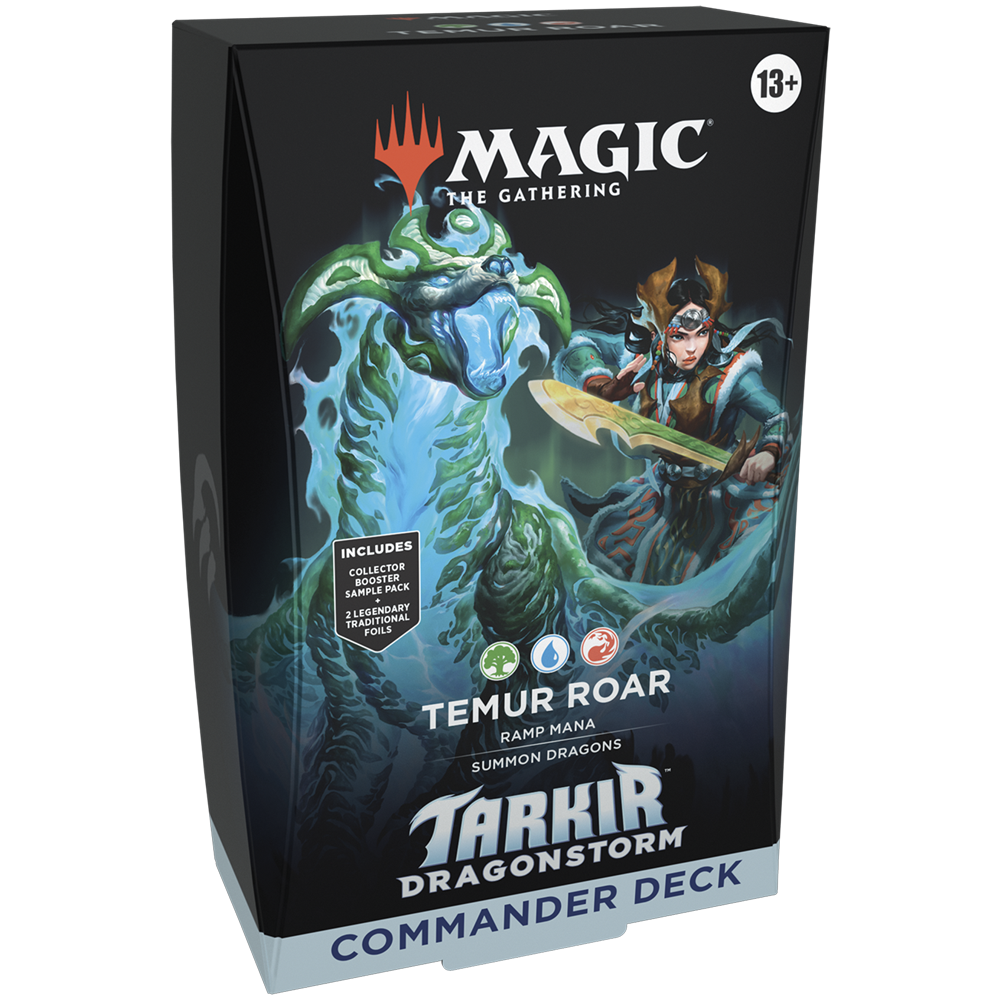 Magic The Gathering : Tarkir Dragonstorm - Commander Deck (Temur Roar)