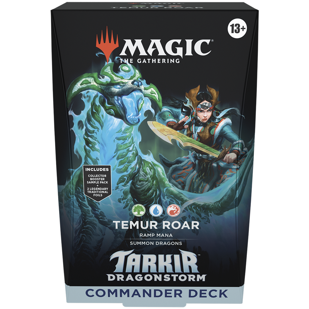 Magic The Gathering - Tarkir Dragonstorm - Commander Deck (Temur Roar)