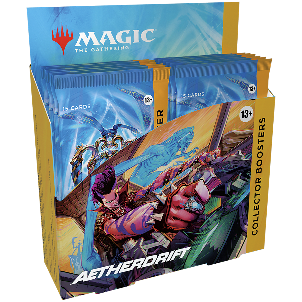 Magic The Gathering : Aetherdrift - Collector Booster Box (12 packs)