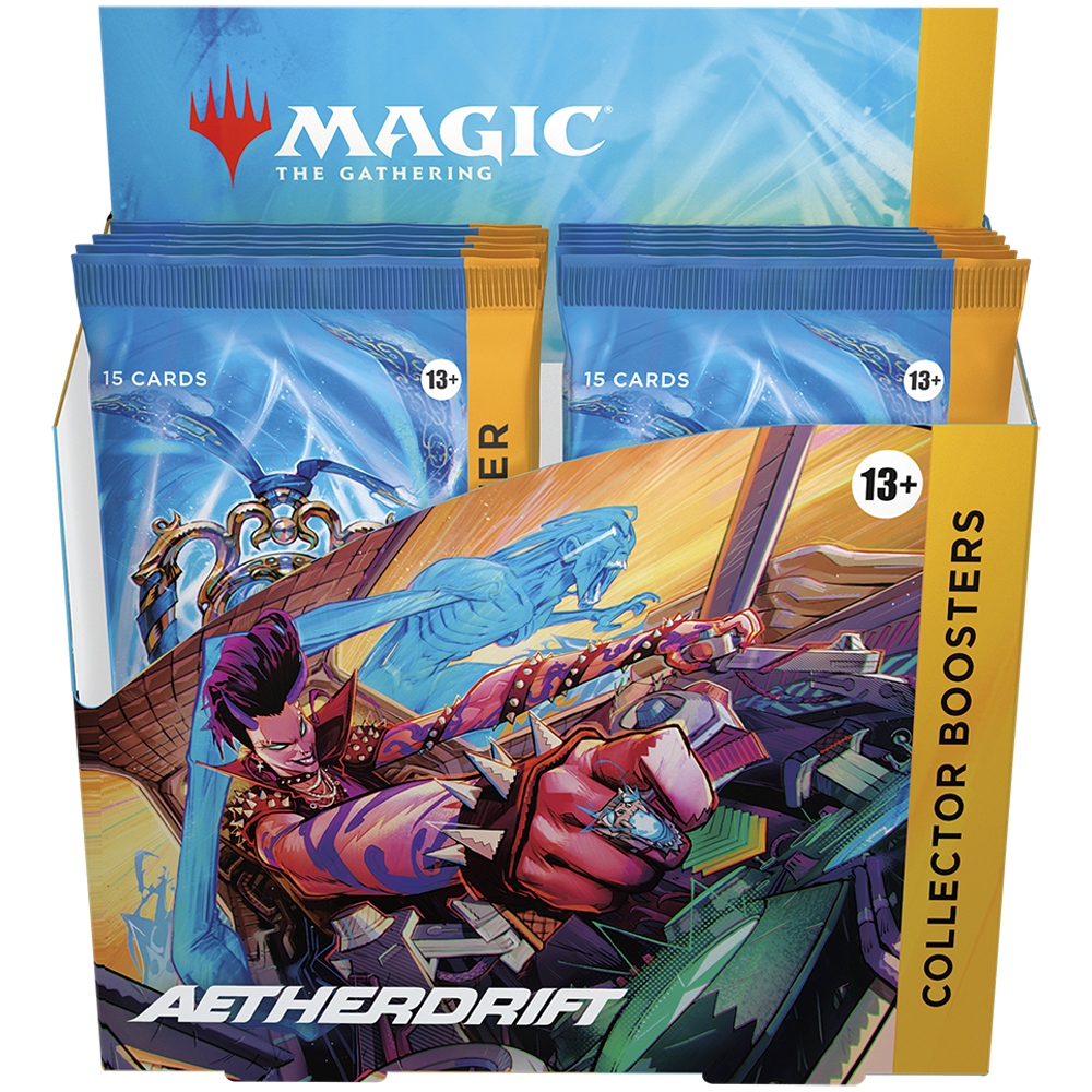 Magic The Gathering - Aetherdrift - Collector Booster Box (12 packs)