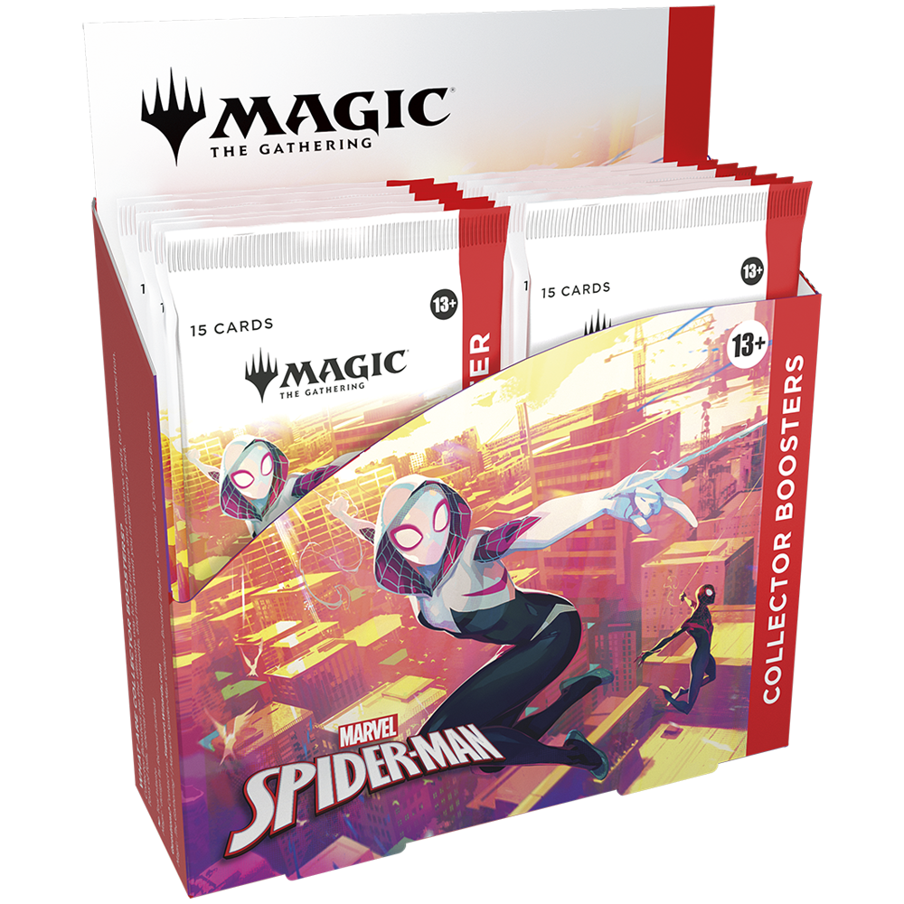 Magic The Gathering : Marvel's Spider-Man - Collector Booster Box (12 Packs)