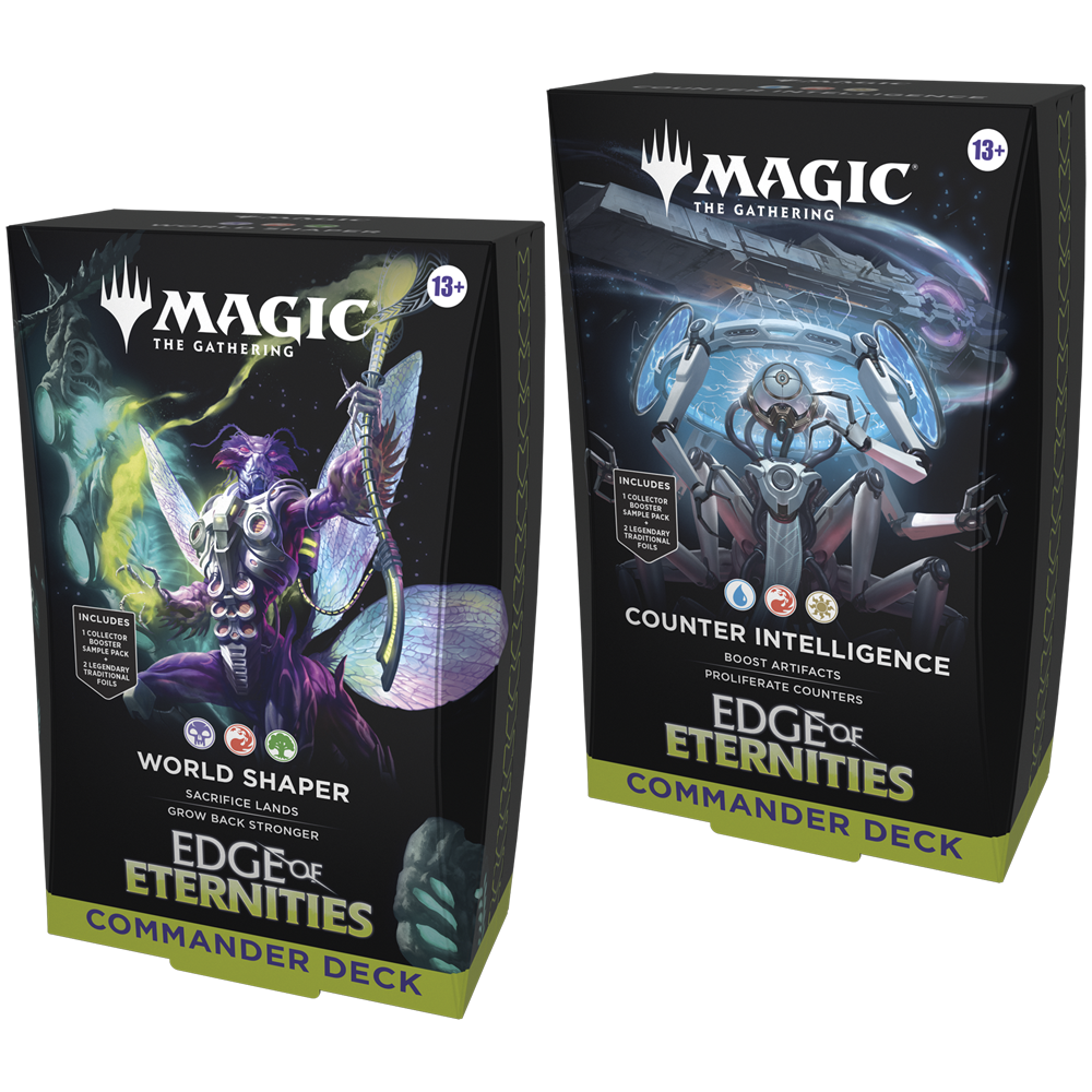Magic The Gathering - Edge of Eternities - Commander Deck Bundle (2x Decks)
