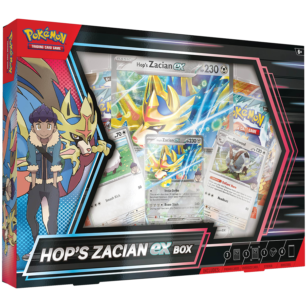 Pokémon TCG - Hop's Zacian EX Box