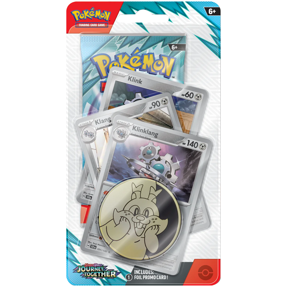 Pokémon TCG - Journey Together - Premium Checklane Blister (Klinklang)