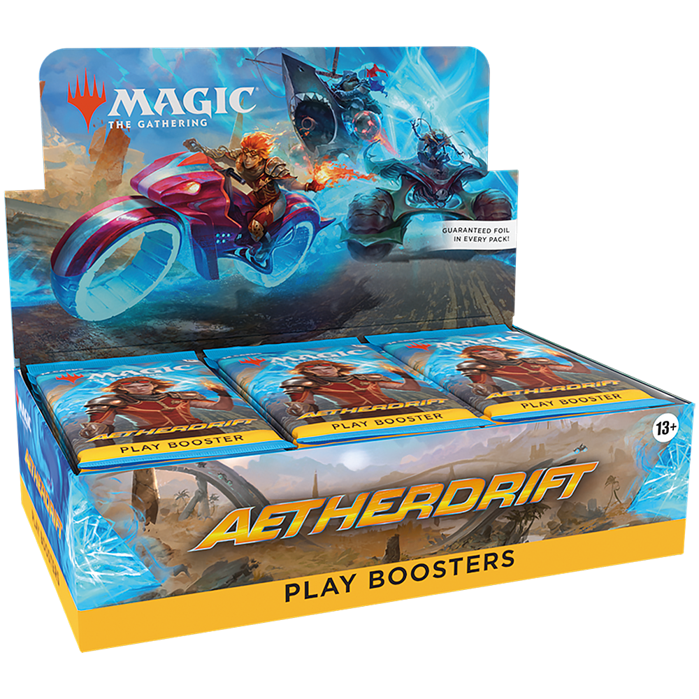 Magic The Gathering : Aetherdrift - Play Booster Box (30 packs)