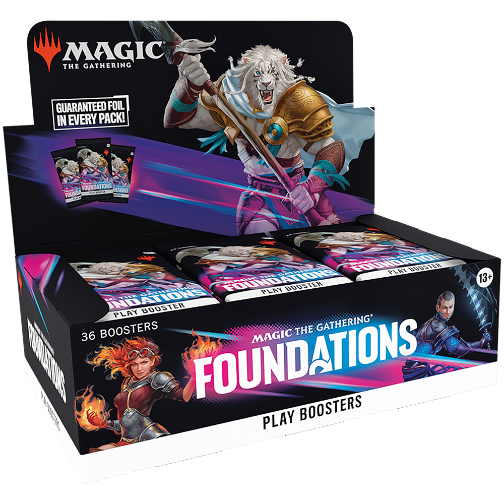 Magic The Gathering : Foundations - Play Booster Box (36 packs)
