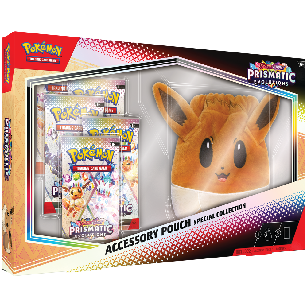 Pokémon : Prismatic Evolutions Accessory Pouch Special Collection