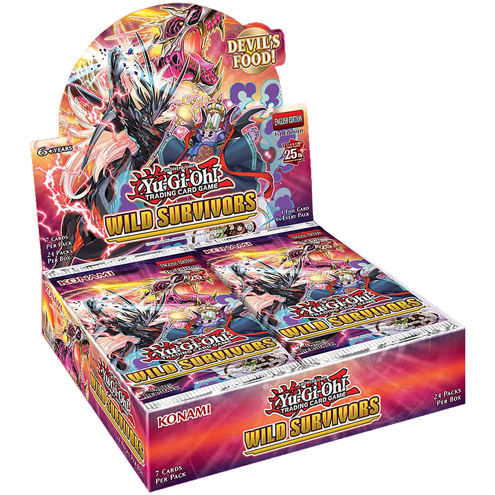 Yu-Gi-Oh! - Wild Survivors 1st Edition - Booster Box (24 packs)