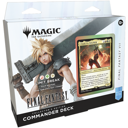 Magic The Gathering : Final Fantasy VII - Collector's Edition Commander Deck (Limit Break)