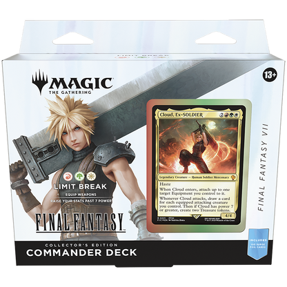 Magic The Gathering : Final Fantasy VII - Collector's Edition Commander Deck (Limit Break)