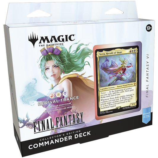 Magic The Gathering : Final Fantasy VI - Collector's Edition Commander Deck (Revival Trance)