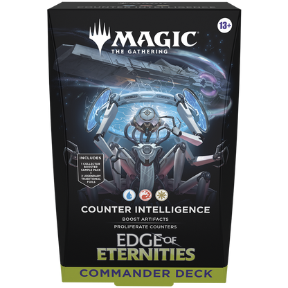 Magic The Gathering : Edge of Eternities - Commander Deck (Counter Intelligence)
