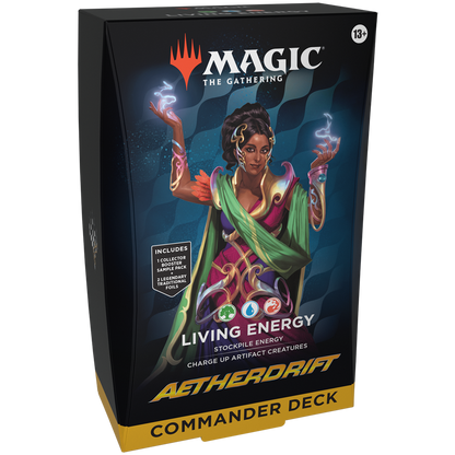 Magic The Gathering : Aetherdrift - Commander Deck (Living Energy)