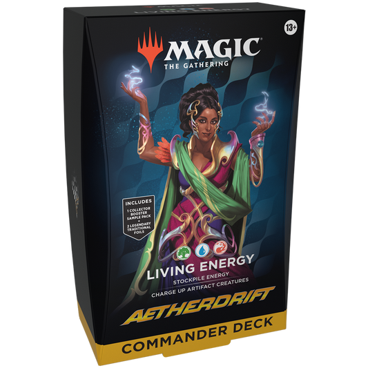 Magic The Gathering : Aetherdrift - Commander Deck (Living Energy)