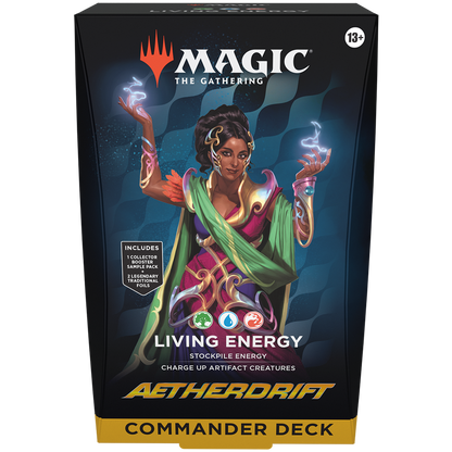 Magic The Gathering : Aetherdrift - Commander Deck (Living Energy)