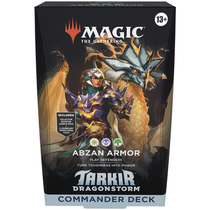 Magic The Gathering - Tarkir Dragonstorm - Commander Deck (Abzan Armor)