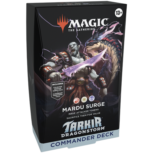 Magic The Gathering : Tarkir Dragonstorm - Commander Deck (Mardu Surge)