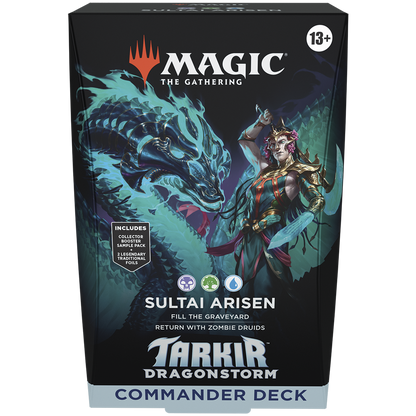 Magic The Gathering : Tarkir Dragonstorm - Commander Deck (Sultai Arisen)
