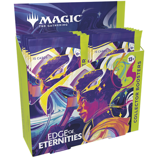 Magic The Gathering : Edge of Eternities - Collector Booster Box (12 Packs)