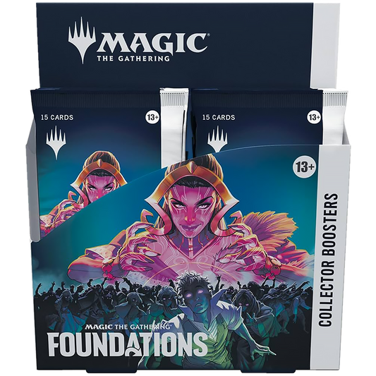 Magic The Gathering : Foundations - Collector Booster Box (12 packs)