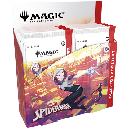 Magic The Gathering : Marvel's Spider-Man - Collector Booster Box (12 Packs)