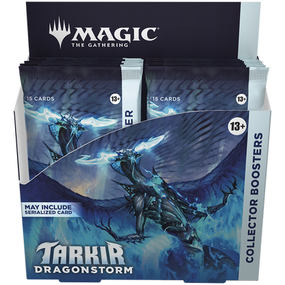 Magic The Gathering : Tarkir Dragonstorm - Collector Booster Box (12 Packs)