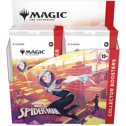 Magic The Gathering : Marvel's Spider-Man - Collector Booster Box (12 Packs)