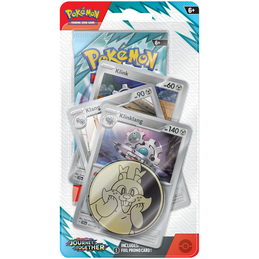 Pokémon : Journey Together - Premium Checklane Blister (Klinklang)