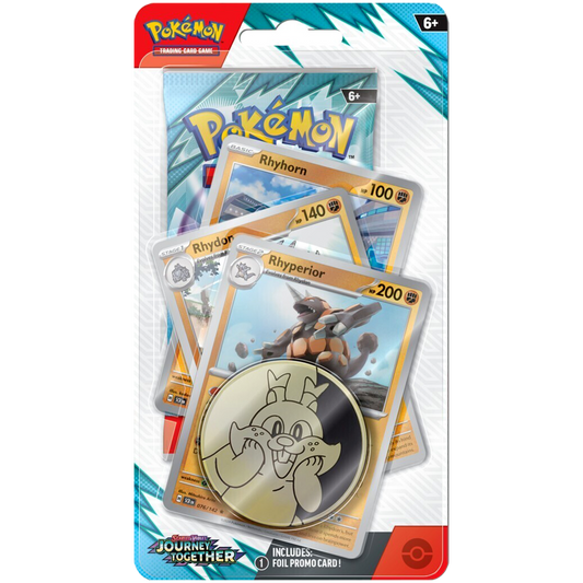 Pokémon : Journey Together - Premium Checklane Blister (Rhyperior)