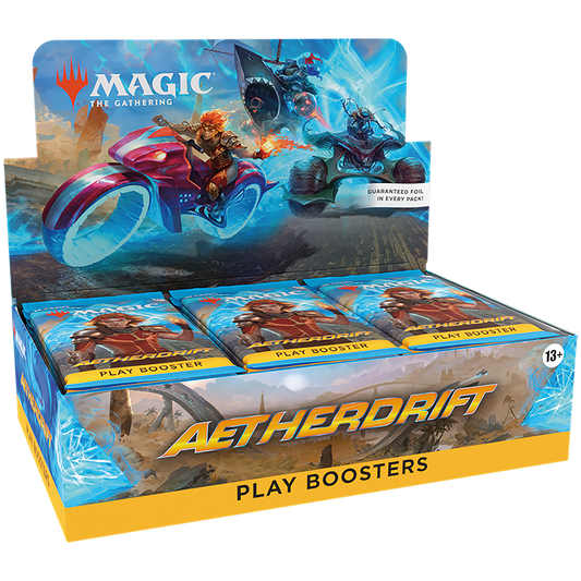 Magic The Gathering : Aetherdrift - Play Booster Box (30 packs)
