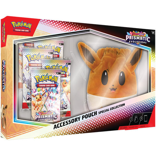 Pokémon : Prismatic Evolutions Accessory Pouch Special Collection