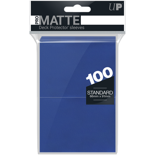 Ultra PRO : Matte Blue (100 Sleeves)
