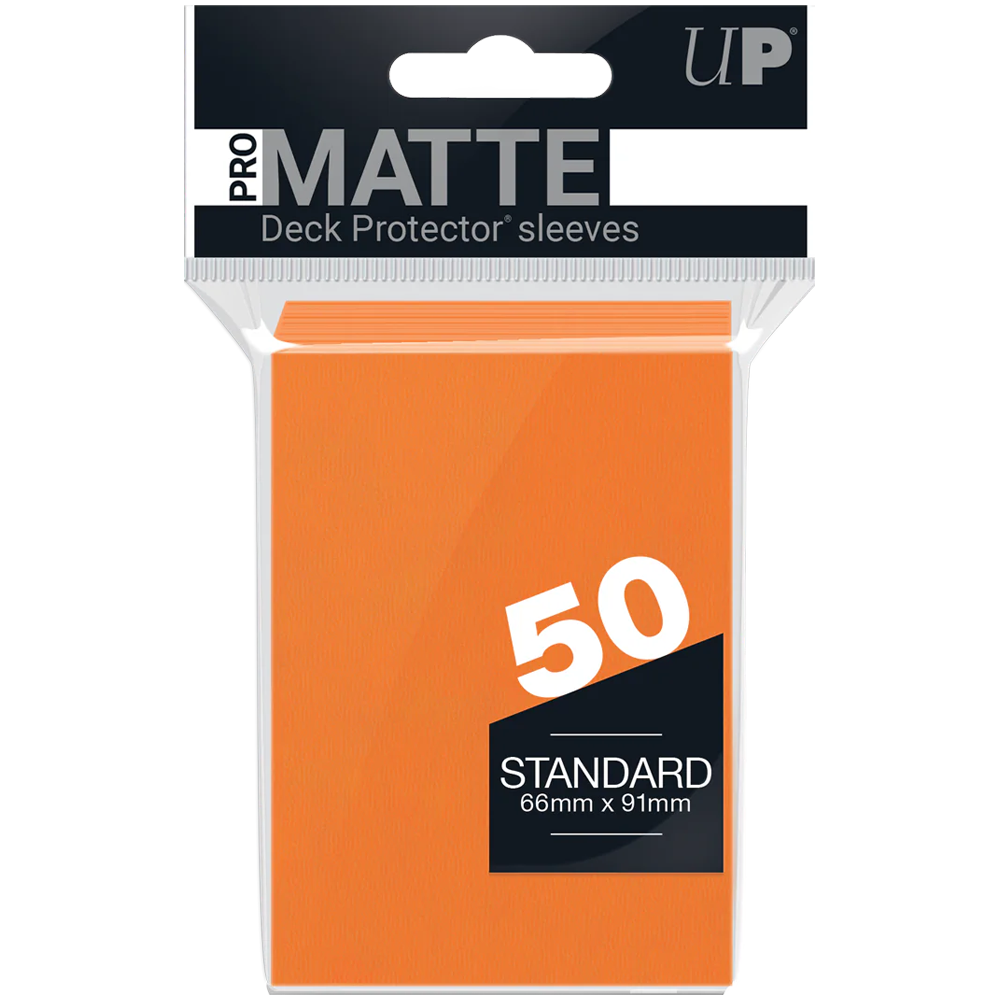 Ultra PRO - Matte Orange - (50 Sleeves)