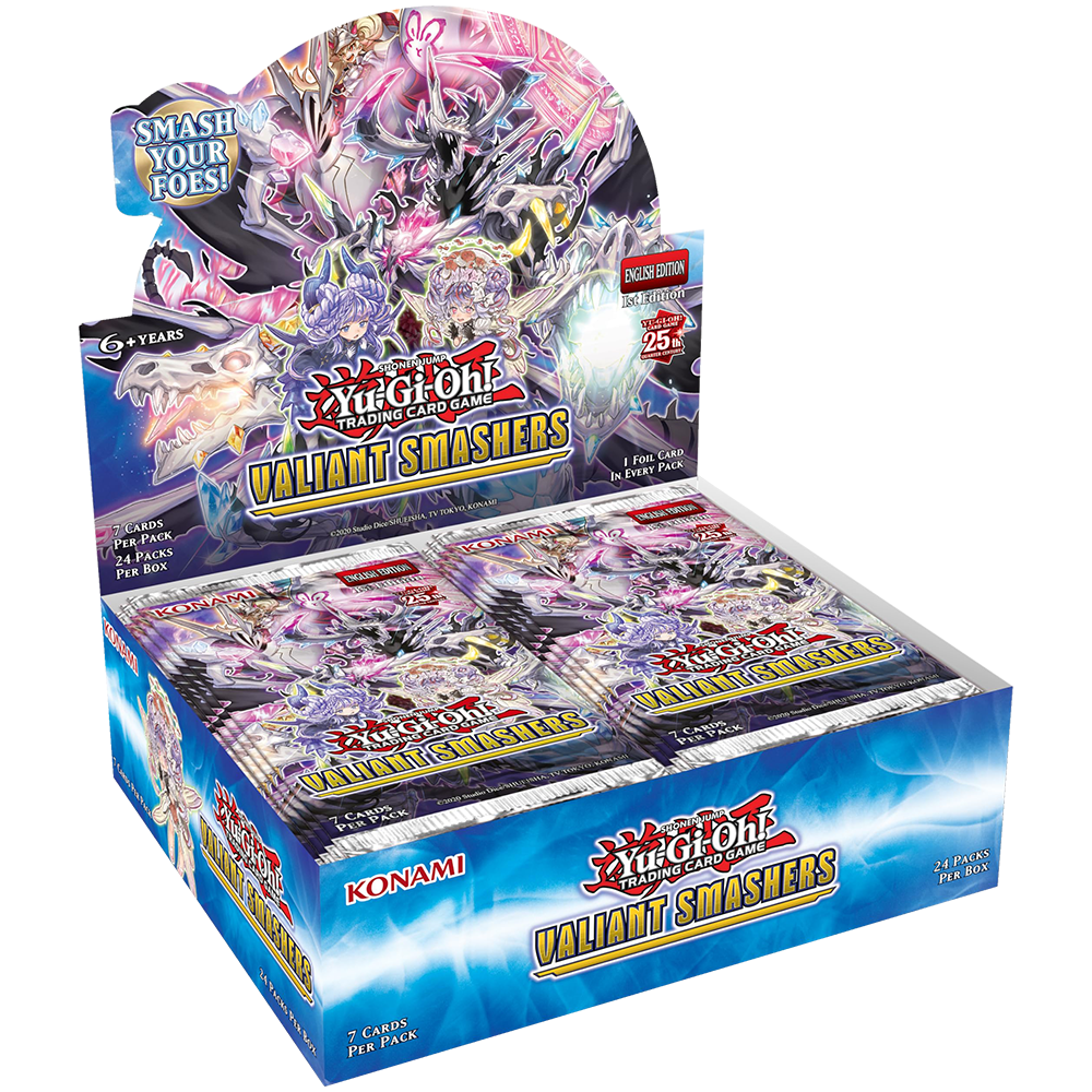 Yu-Gi-Oh! - Valiant Smashers 1st Edition - Booster Box (24 packs)